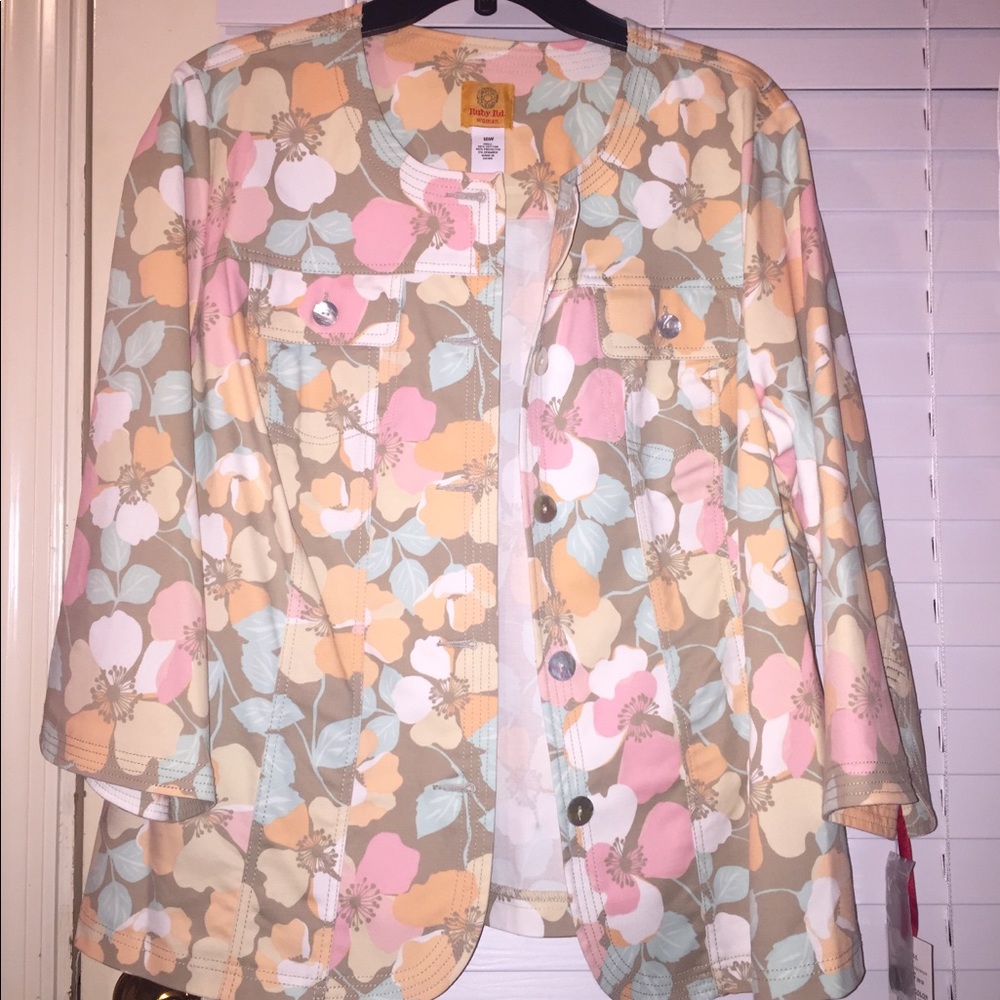Ruby Rd. 3/4 Sleeve Jacket